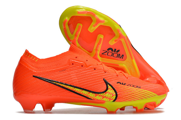 Men's Air Zoom Mercurial Vapor XV Elite FG Orange Soccor Shoes 014 Men's Air Zoom Mercurial Vapor XV Elite FG Orange Soccor Shoes 014